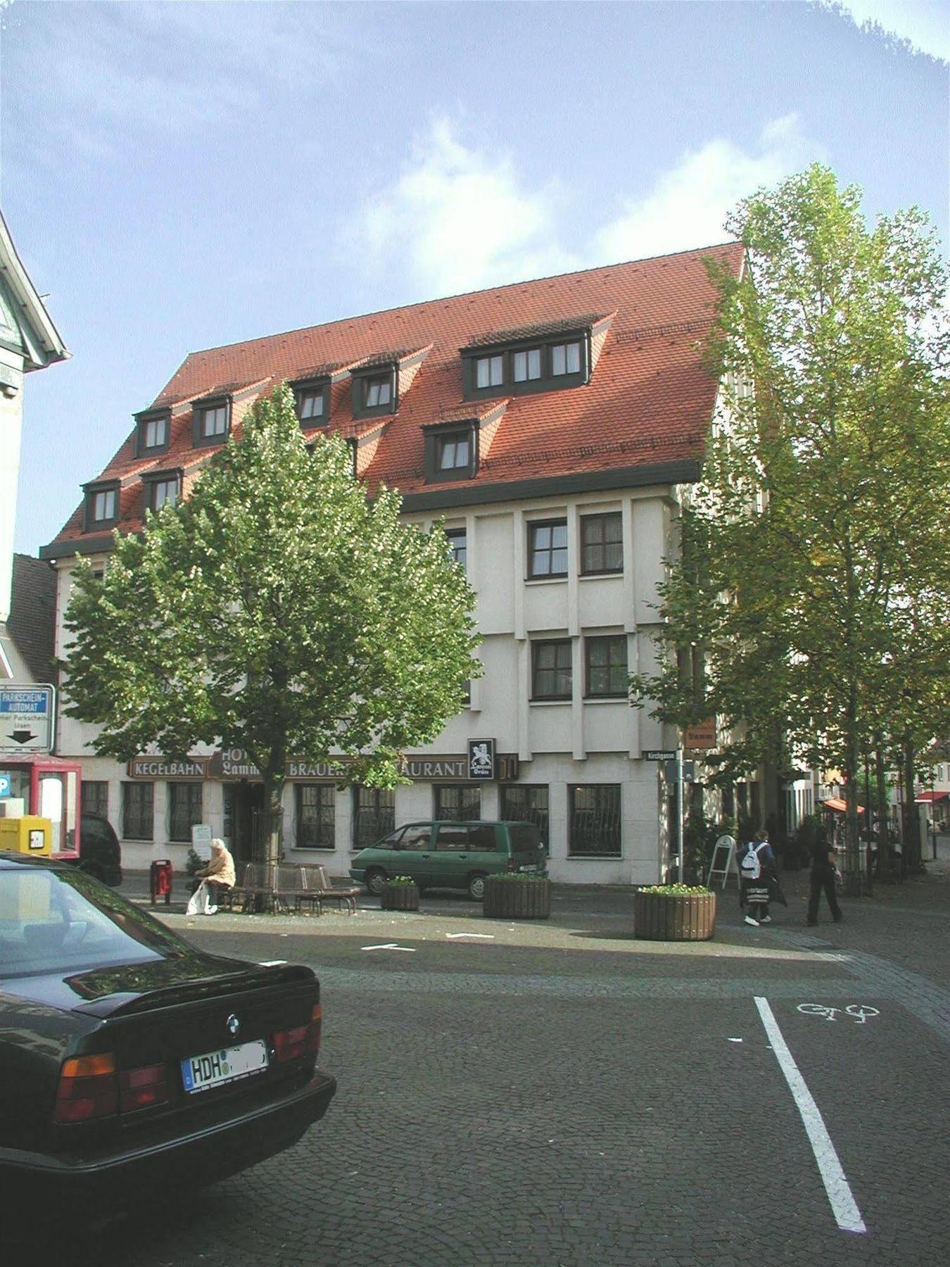 Hotel Und Restaurant Lamm Giengen an der Brenz Esterno foto